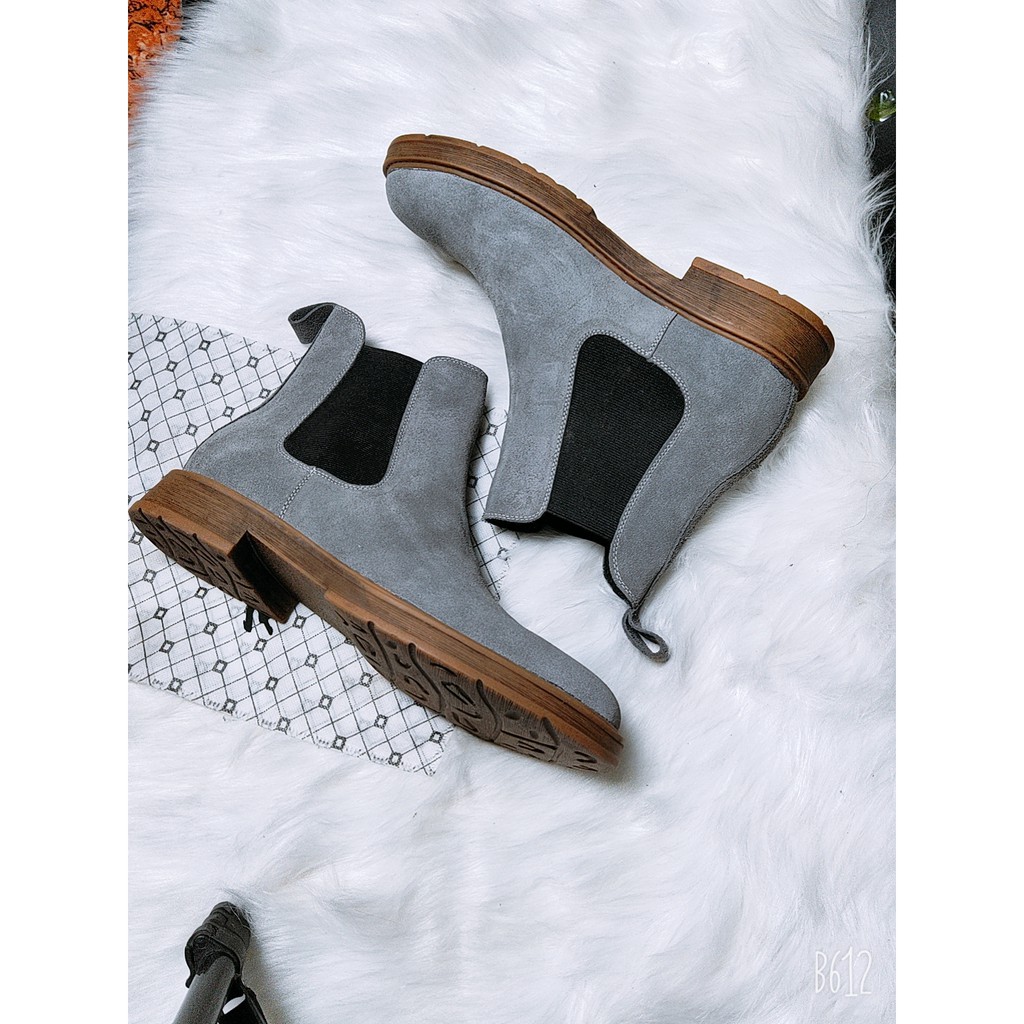 [ Hot ]Giày Chelsea Boot Nam Da Lộn Thời trang, Đế cao cấp - Loại 1 ( Bảo hành 12 tháng) Lạc Hồng Store