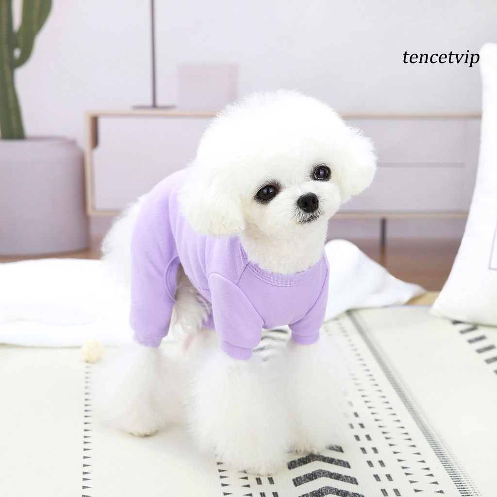 Áo Thun Bốn Chân Bằng Cotton Thoải Mái Cho Cún Cưng