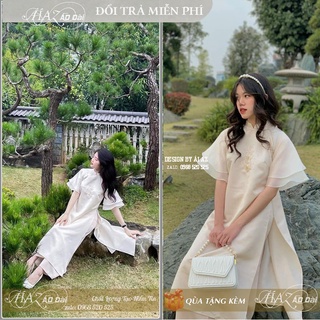 Áo dài cách tân nữ tay bèo ld22
