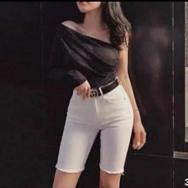 Quần kaki lửng vải đẹp cao cấp mặc tôn dáng