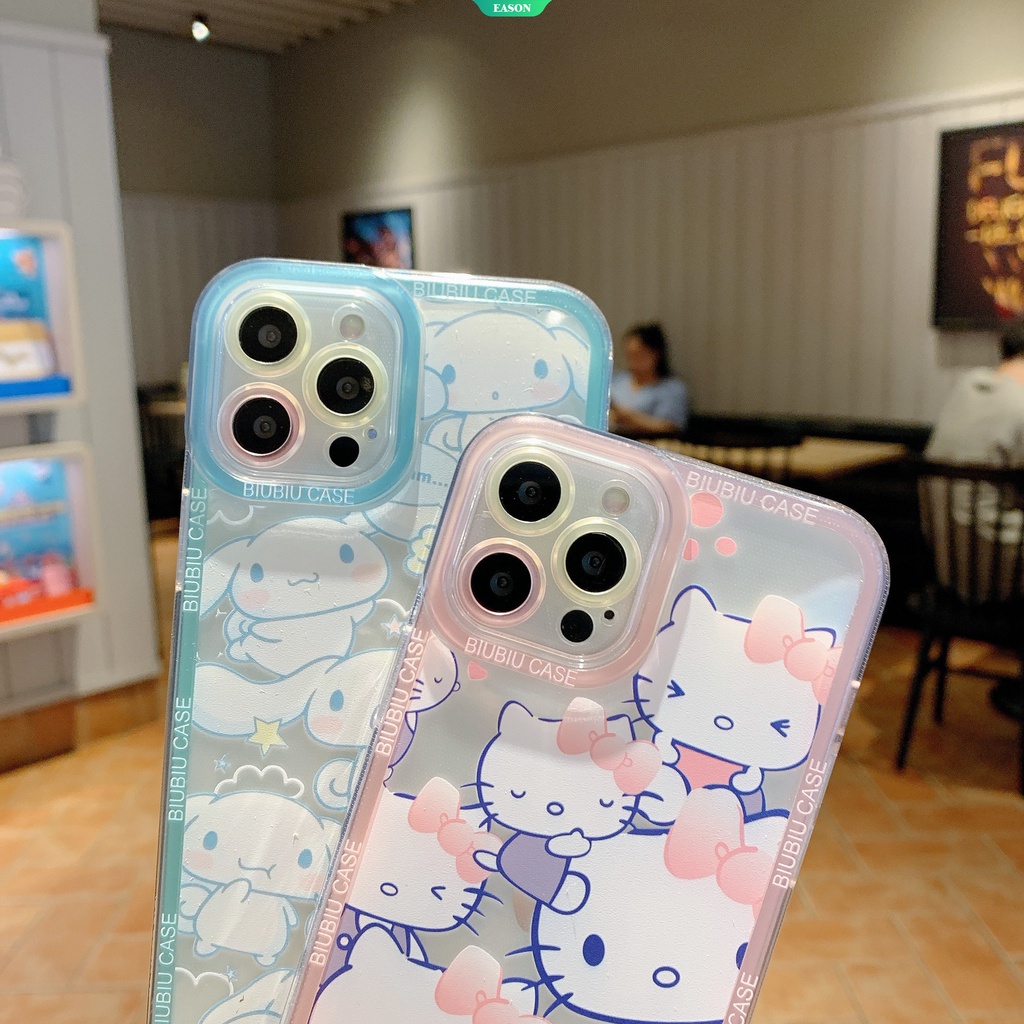SANRIO Ốp Điện Thoại Trong Suốt In Hình Kuromi Cho iPhone13 13Pro 13Promax 12 12Pro MAX 11 Pro X XS MAX XR 7 8 Plus