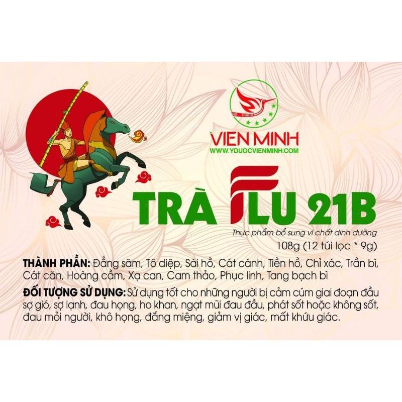 Trà Flu 21B Viên Minh Đường