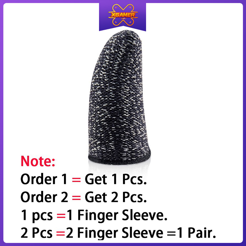 XGamer Gaming Finger Sleeve Professional Touchscreen Game Sweatproof Controller Fingertip Gloves Shoot Aim Joysticks for Phone Gaming Gloves | BigBuy360 - bigbuy360.vn
