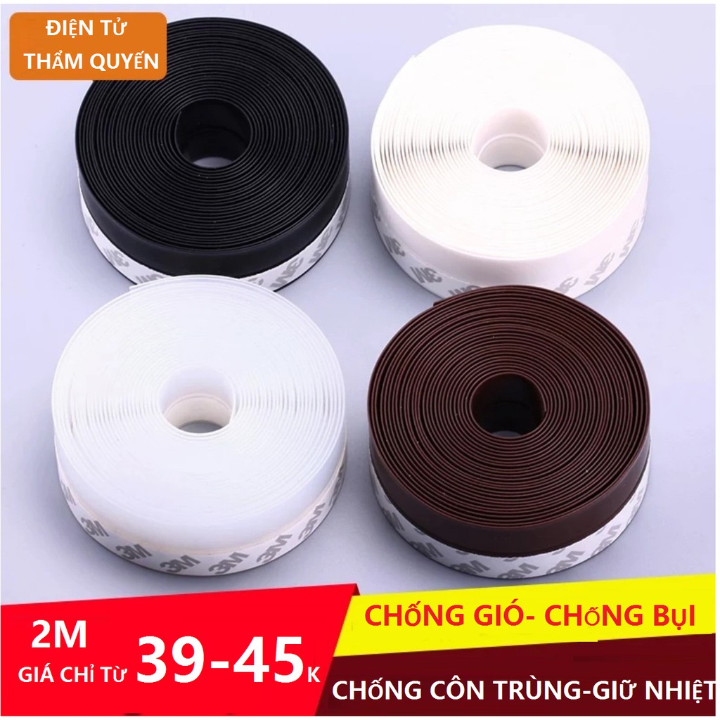 Ron cách âm cửa,chống bụi chống côn trùng vào nhà 25mm, 35mm, Đơn vị bán 2M.