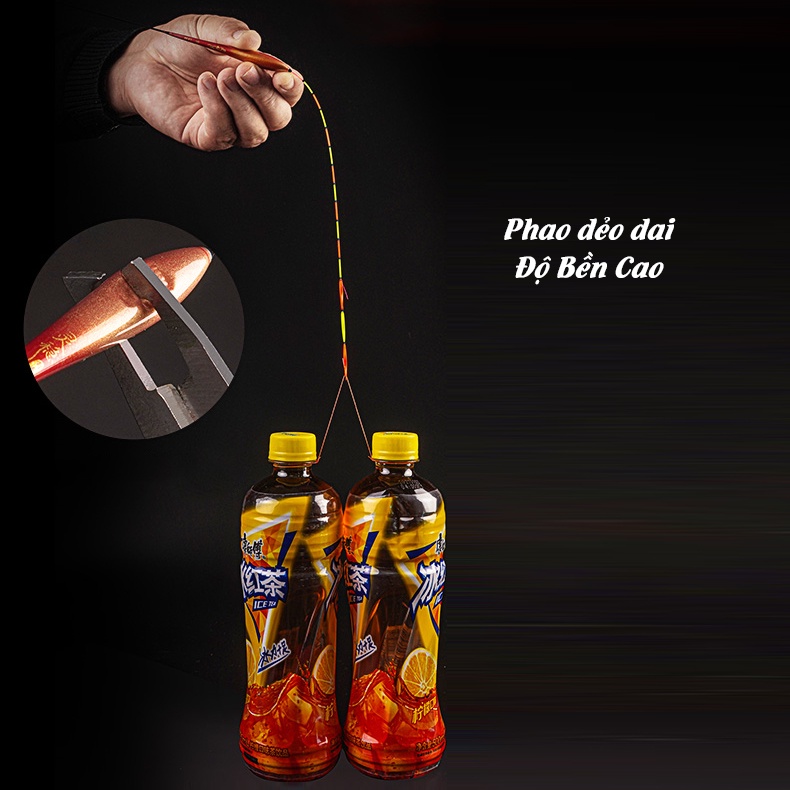 Phao Câu Đài Nano Đại Ngư - đầu xoắn3D chống gió chống sóng - siêu nhậy Cao Cấp - CW07