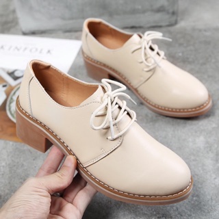 Giày bốt nữ / oxford nữ (sẵn be 36)