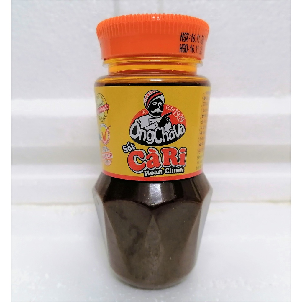 [Hủ 100g] XỐT CÀ RI HOÀN CHỈNH [VN] ÔNG CHÀ VÀ Curry Sauce (halal) (nosa-hk)