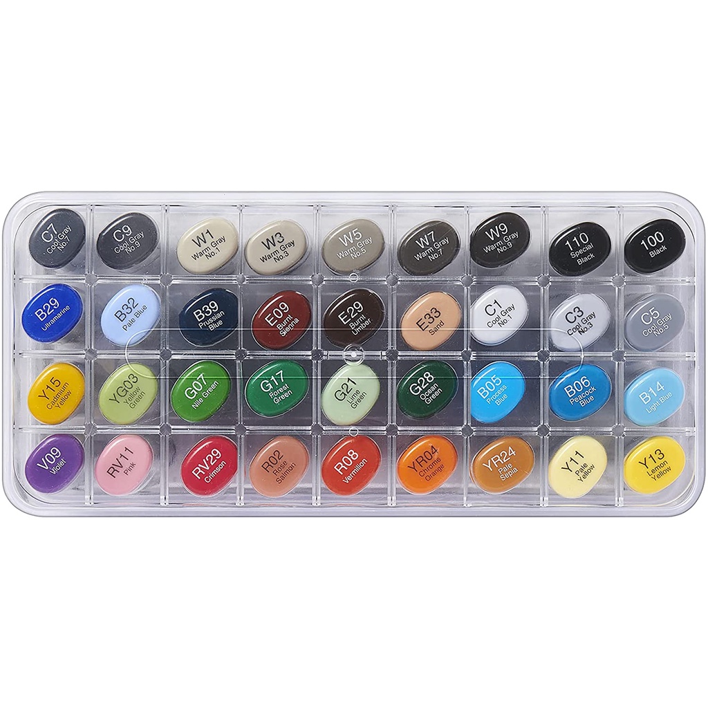 Màu Marker Copic Sketch bản quốc tế set 12, 36, 72 màu