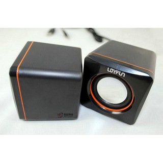 Loa máy tính USB 2.0 Loyfun LF-701 (Đen)