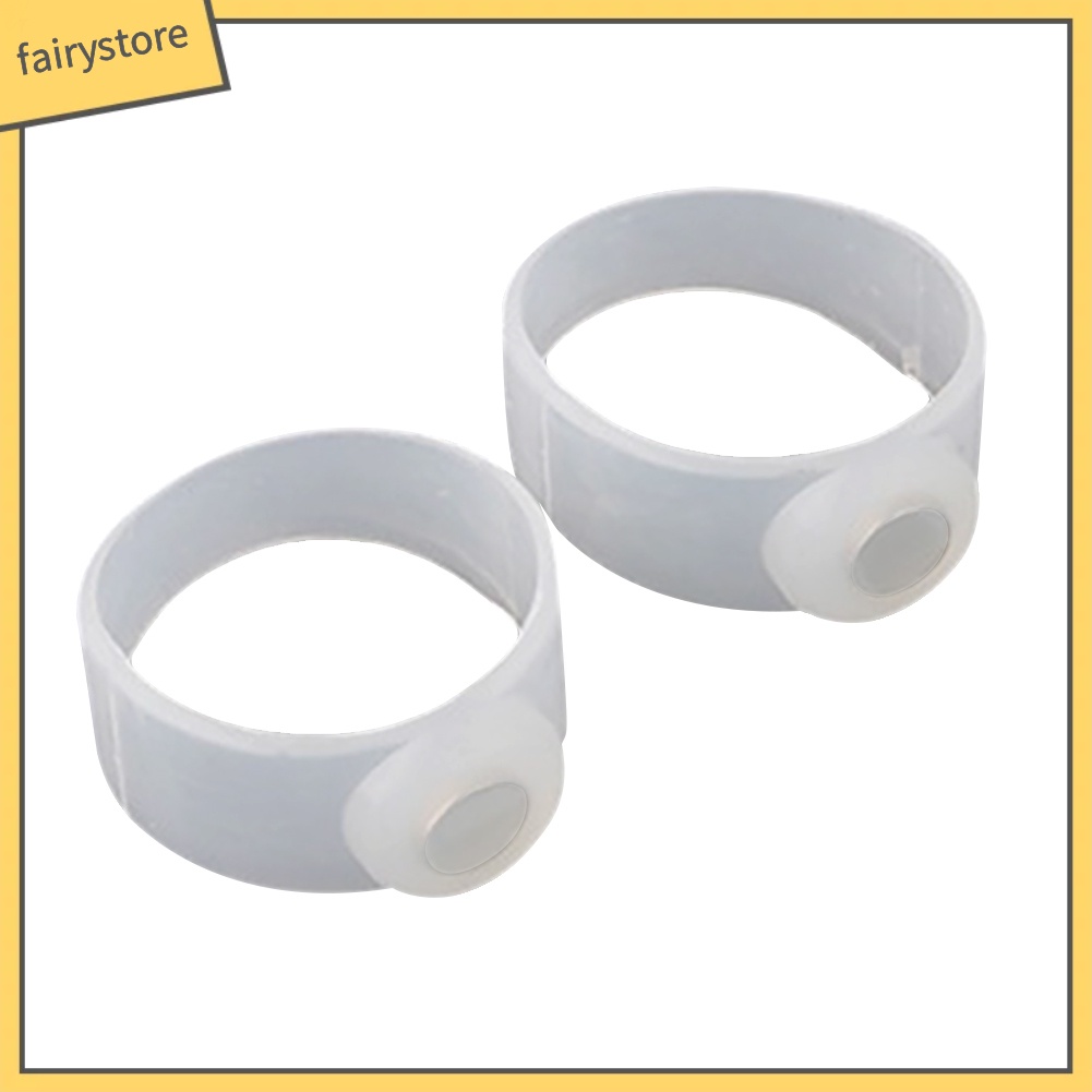 Bộ 2 nhẫn silicone nam châm mát xa chân tiện dụng