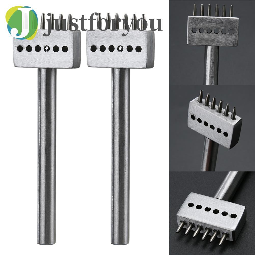 Set dụng cụ đục lỗ tròn làm đồ da 1.0mm 2 4mm
