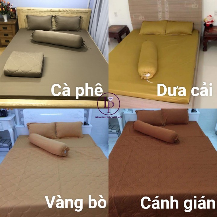 Trọn bộ  5 Món Chăn GA THUN LẠNH TRƠN HÀN QUỐC kèm Mền (CHỌN MÀU+CÓ SẴN)