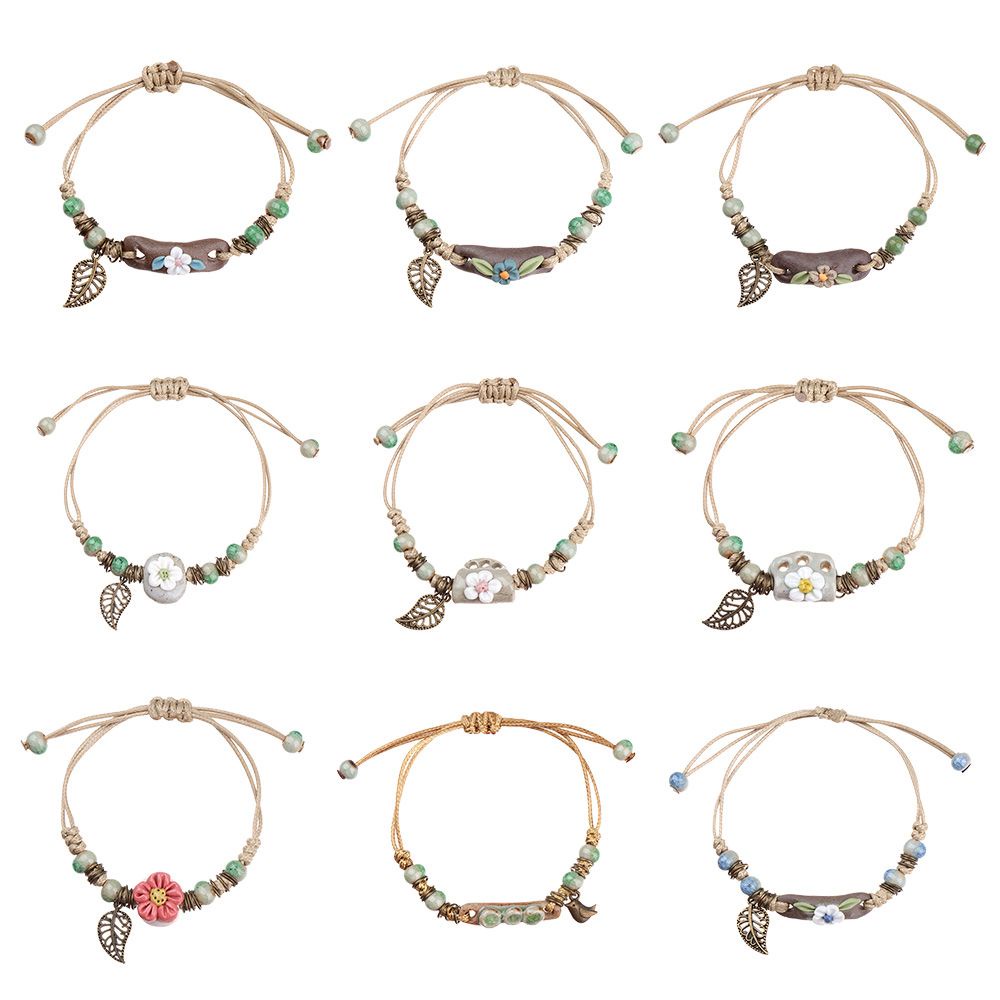 Vòng tay đính hạt dễ thương sáng tạo thanh lịch cho nữ