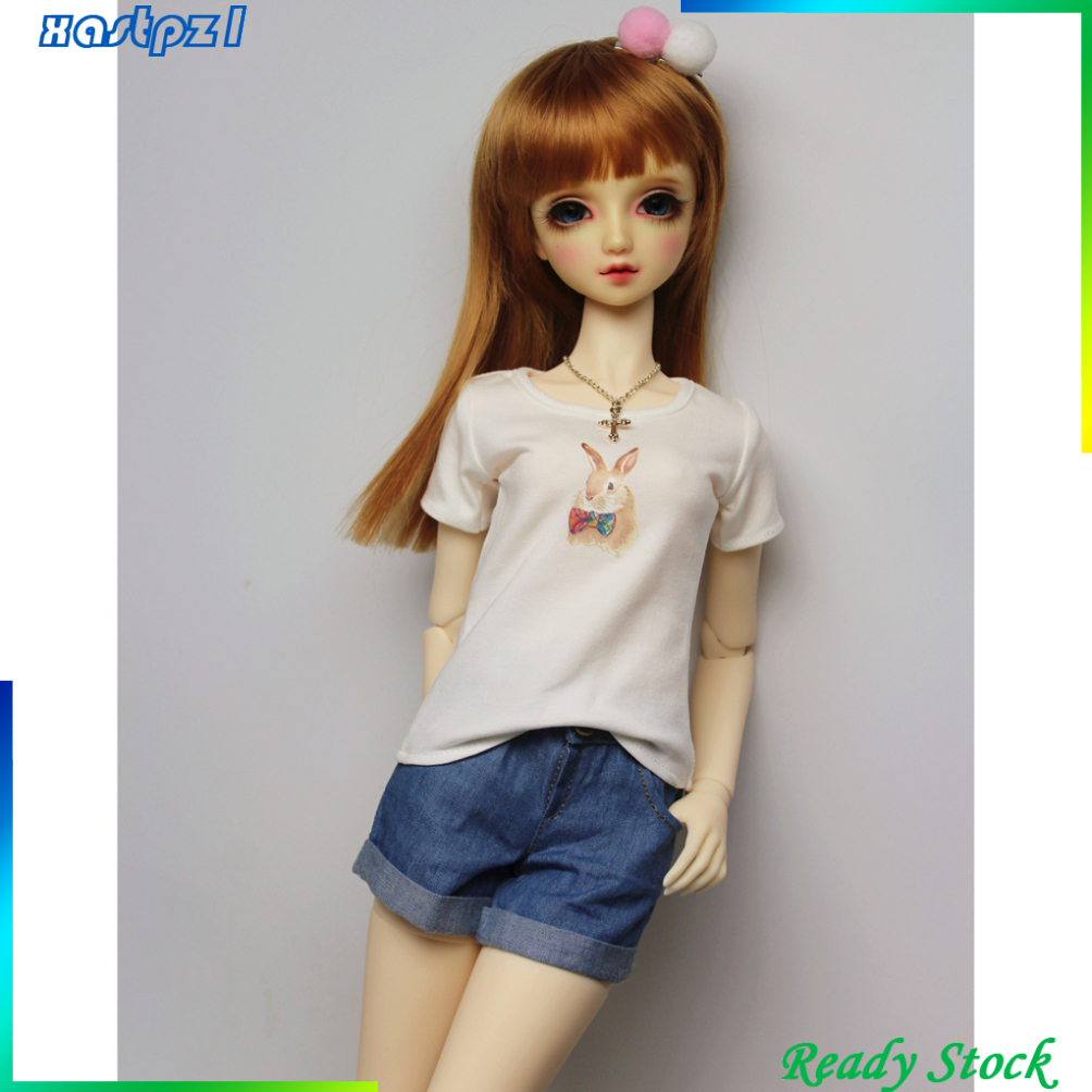 (Hàng Có Sẵn) Đầm Thun Ngắn Tay Cho Búp Bê 1 / 3 / 1 / 4 Bjd Sd Lust