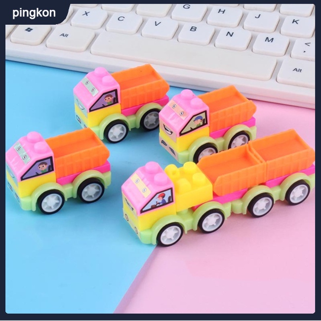 Xe Kéo Đồ Chơi Mini Nhiều Màu Sắc Dễ Thương Cho Bé