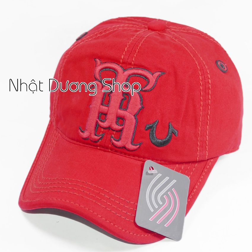 Nón ông địa thật cao cấp, mũ ông địa vải Kaki cao cấp đẹp, sang trọng, kết True Religion làm chắc chắn