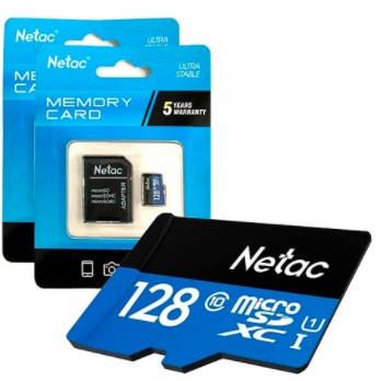 Thẻ nhớ MicroSD NETAC 128G class 10 box