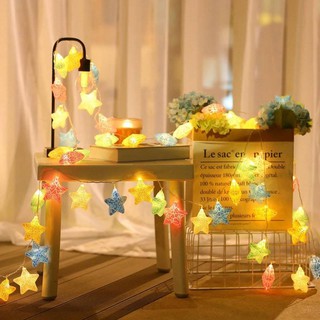 [DÙNG PIN - 3M20 ĐÈN] Dây đèn LED Với Nhiều Hình Dáng Dễ Thương Khác Nhau Trang Trí Nhà Cửa, Sân Vườn, Quán Cafe, S.Nhật