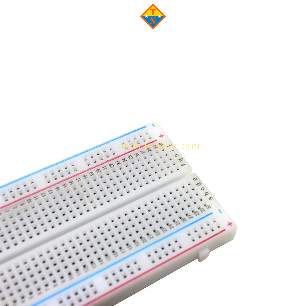 Breadboard 400 Lỗ 85x55x10mm (Board test, cắm linh kiện )