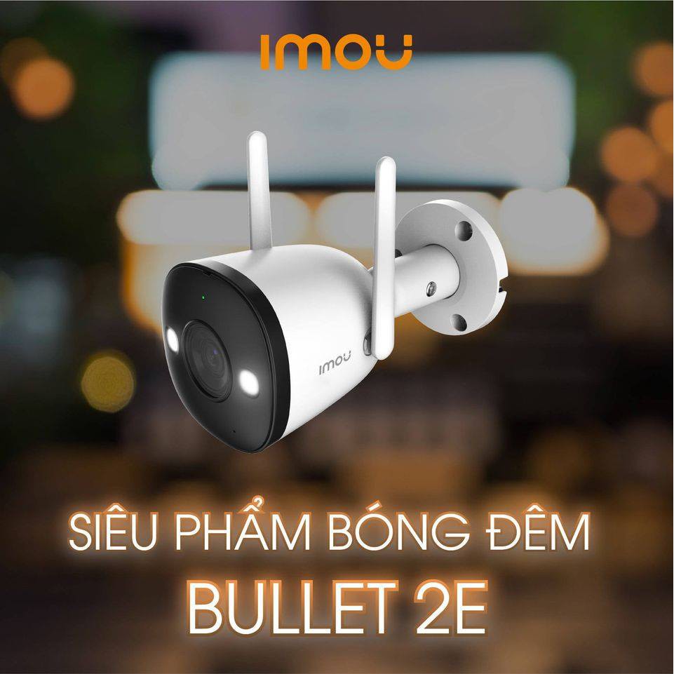 Camera IP Ngoài Trời Imou IPC-F22FEP( Màu Ban Đêm + Đàm Thoại 2 Chiều) - Hàng Chính Hãng