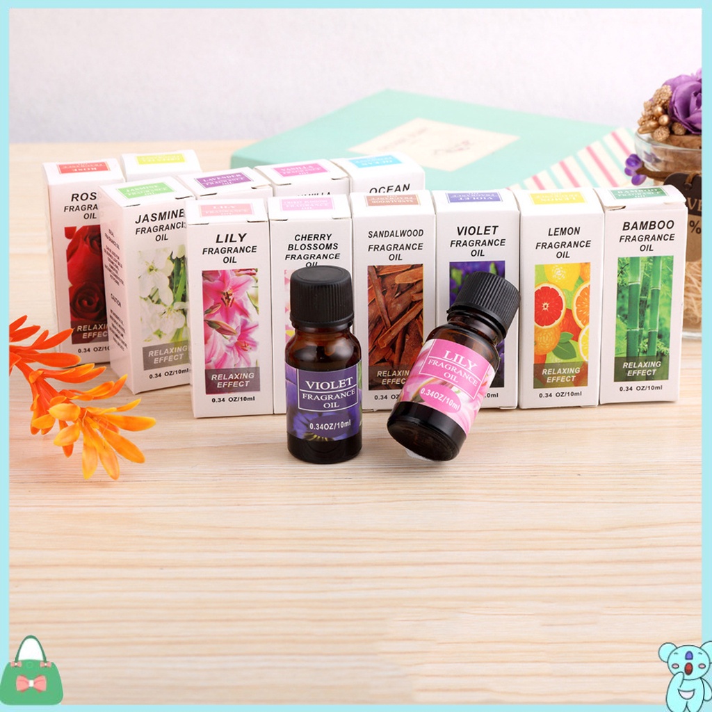 (Hàng Mới Về) Tinh Dầu Thơm Chiết Xuất Thực Vật Tự Nhiên Lâu Trôi 10ml