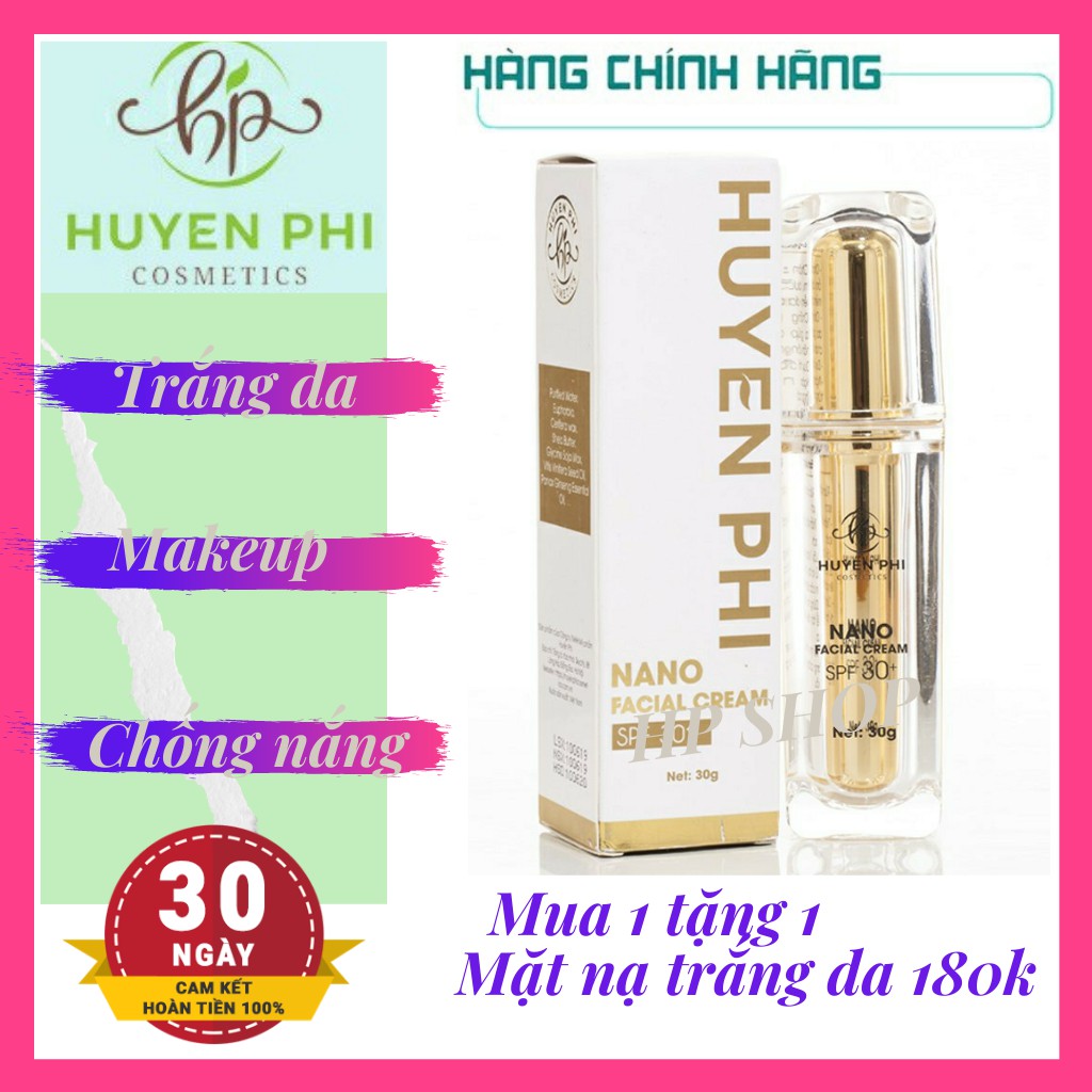 Kem Face Nano♥️HÀNG CAO CẤP♥️Kem Face Nano Huyền Phi - Mền mịn siêu mướt | BigBuy360 - bigbuy360.vn