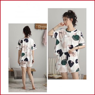 [SALE SỐC] Bộ đồ nữ mặc nhà MÃ TH01 , thun Cotton cực mát , quần cộc , đủ size - Quần áo mùa hè.