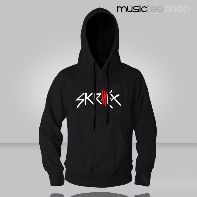 Áo Hoodie Skrillex Màu Đen