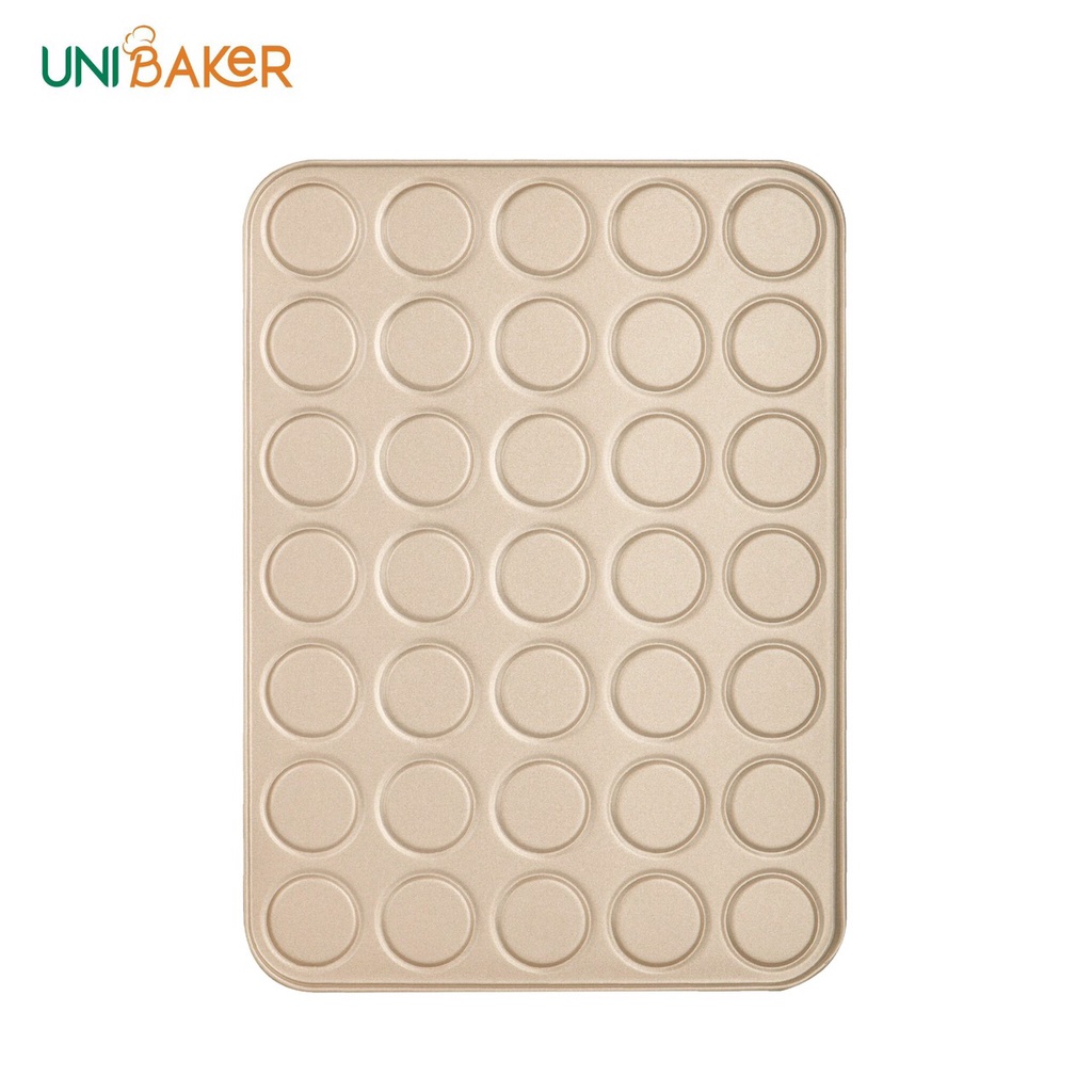 Khuôn Macaron 35 ô chống dính Unibaker