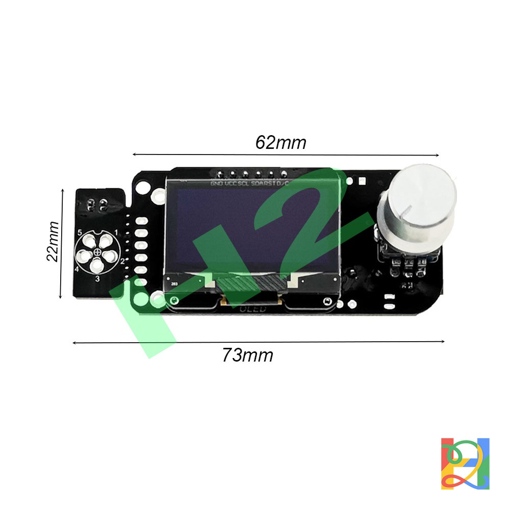 Mạch trạm hàn T12 KSGER Ver 2.12 OLED 1.3 inch (12-24V DIY)