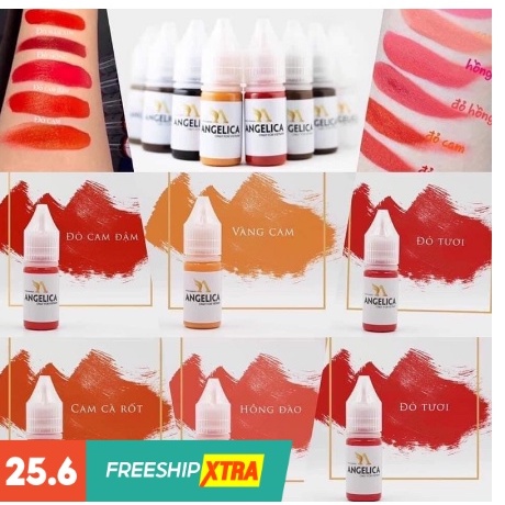 MỰC ANGELICA VIỆT TEM TRẮNG MẪU MỚI NHẤT