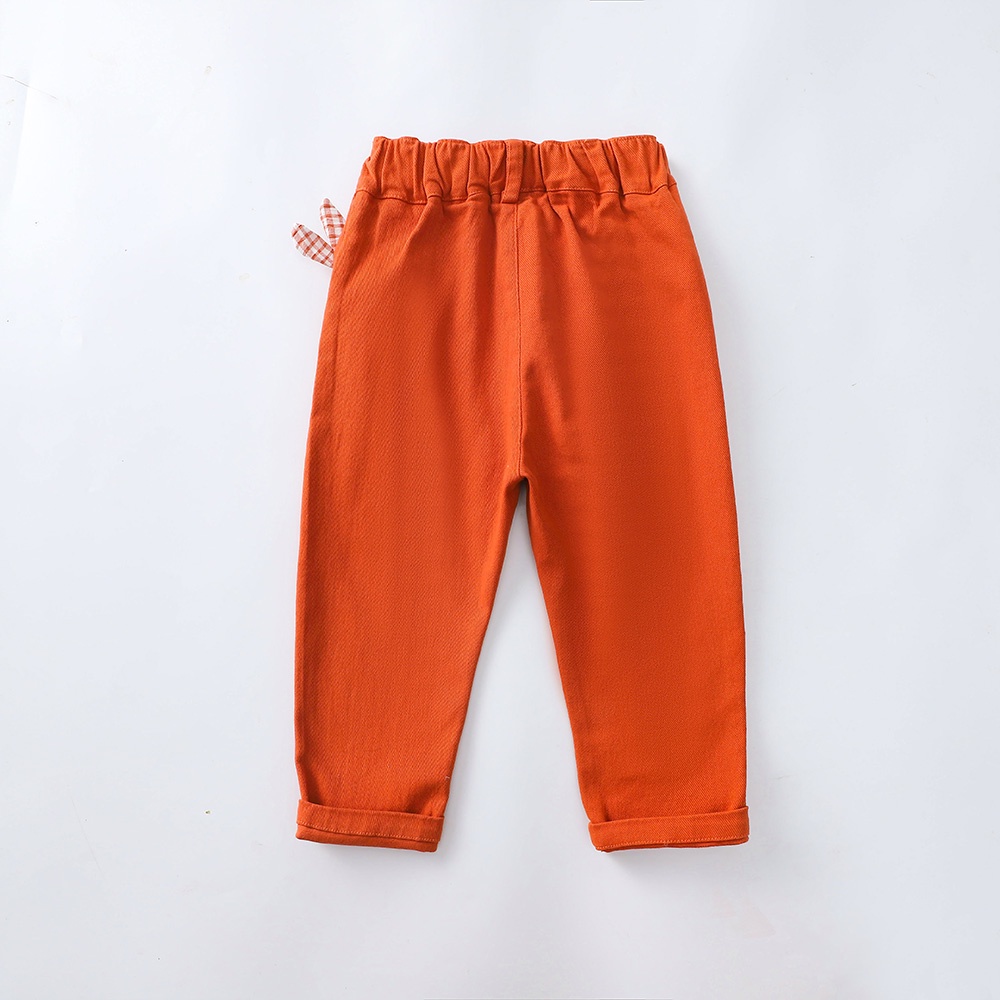 BEAR LEADER Quần Dài Dáng Rộng Thời Trang Xuân Thu Mới 2022 Cho Bé Gái 2-6 Tuổi