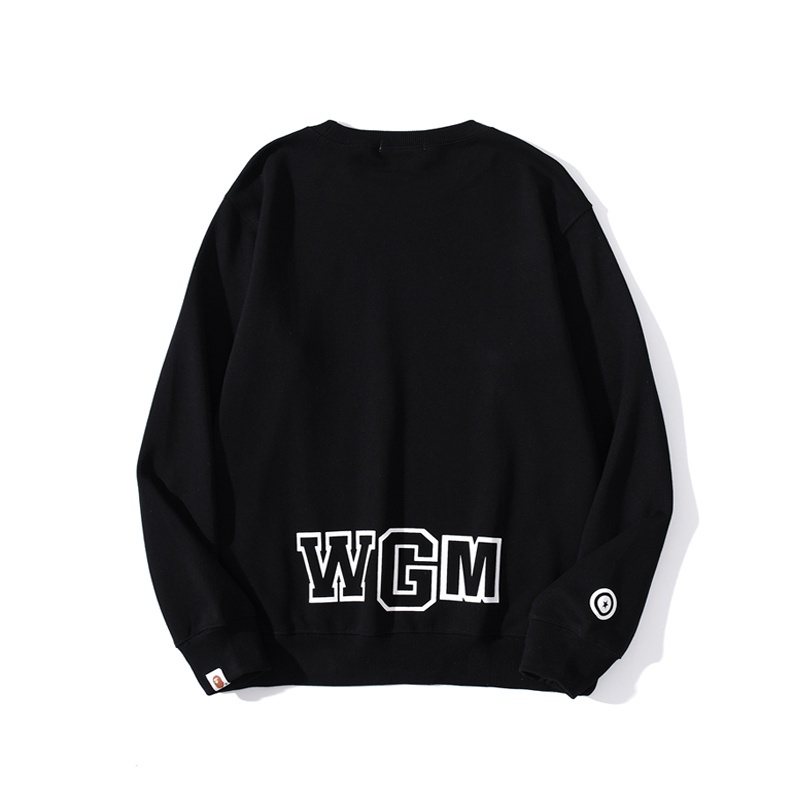 Sweater Bape Shark, Áo nỉ Bape Shark SS2021, chất liệu Cotton, màu đen BapeVN