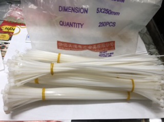Bán lẻ 10 chiếc dây thít. Size dài 25cm