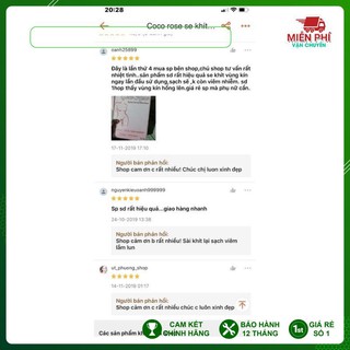 Bột ngâm COCO ROSE trị viêm,se khít