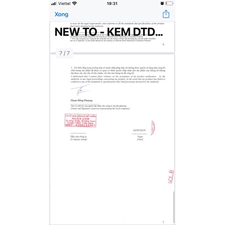 Kem Tái Tạo 3 in 1 New  today 12g - 79,5K dưỡng trắng da mặt Linh Chi