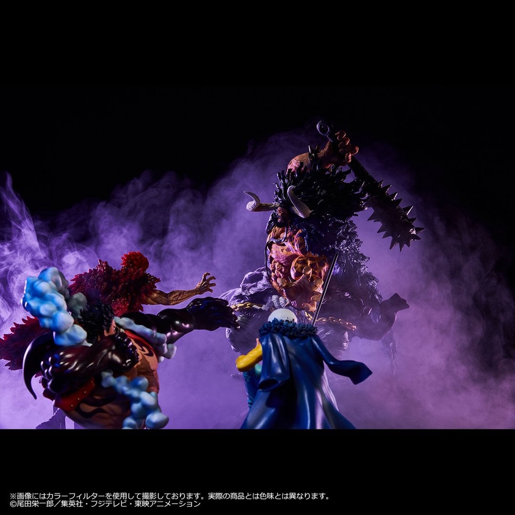 Mô hình ONE PIECE chính hãng - Bộ ba Luffy, Law, Kid - Ichiban Kuji - ver Wano Country Third Act Ichibansho