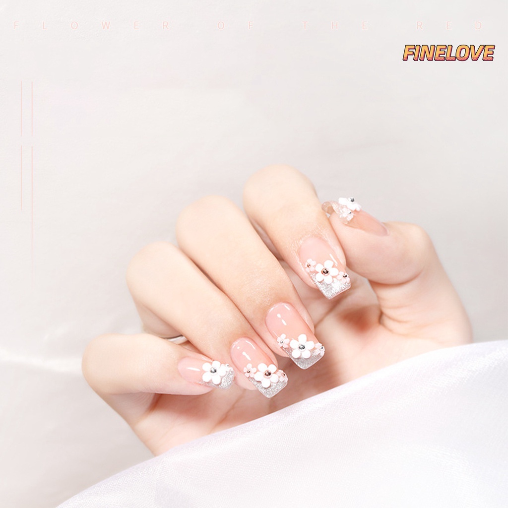 Phụ Kiện Trang Trí Móng Tay Nghệ Thuật Hình Hoa Năm Cánh Bằng Nhựa Resin