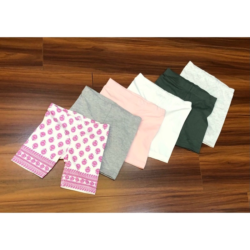 SET 5C QUẦN LEGGING ĐÙI, LỬNG CHẤT COTTON XUẤT DƯ HIỆU CARTER CHO BÉ GÁI SIZE 6M-5Y