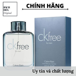 [Chính hãng] Nước hoa nam Calvin Klein CK FREE EDT 100ml - FULL SEAL