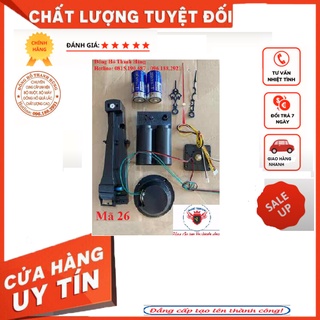 Bộ máy đồng hồ quả lắc 3 kimKorea chuông nhạc nhạc- tặng 1,cặp pin đạị-Đồng Hồ Thanh Hùng