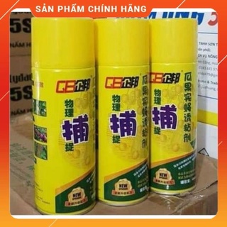 Chai keo xịt bẫy ruồi vàng, côn trùng.