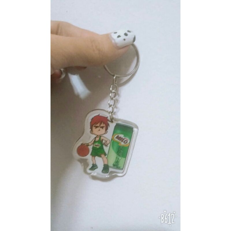 Móc khóa Milo ép dẻo nhiều mẫu