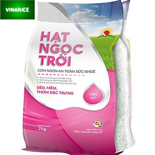 Gạo Hạt Ngọc Trời Tiên Nữ - gạo tiến vua dẻo mềm ngọt ngon cơm - túi 2kg