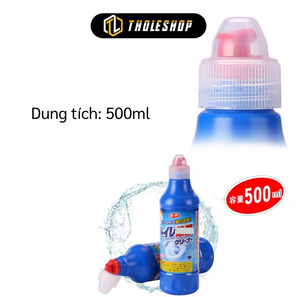 Nước Tẩy Bồn Cầu - Chai Tẩy Rửa, Diệt Khuẩn Nhà Vệ Sinh 500ml Nhật Bản 8109