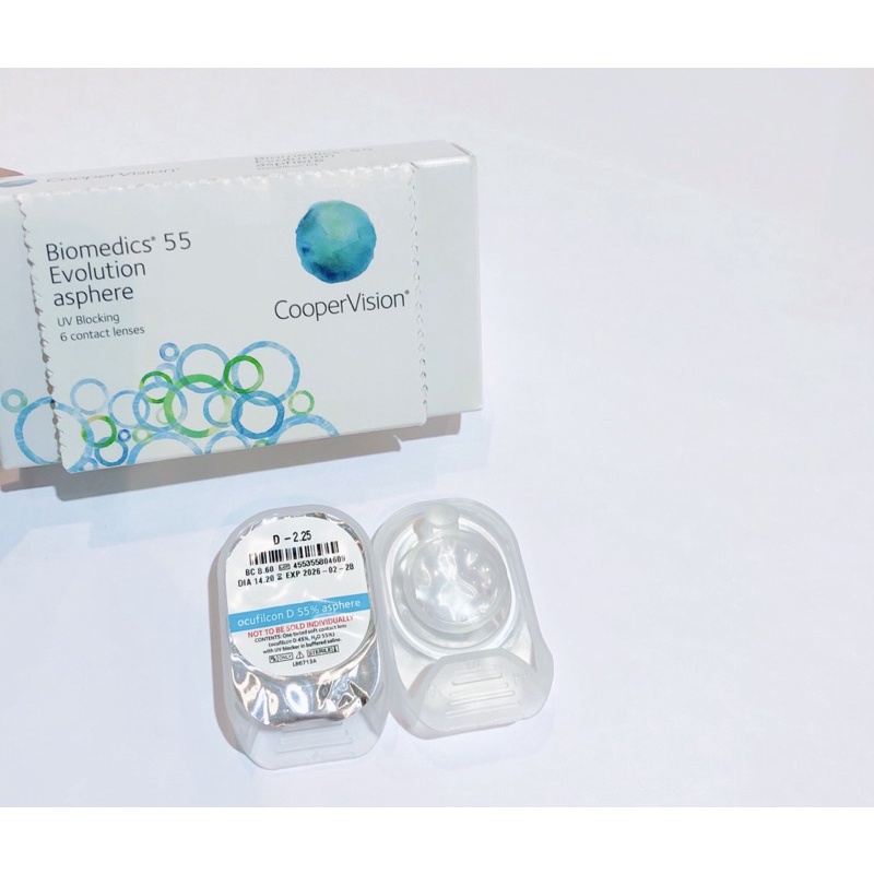 Kính áp tròng không màu 3T Biomedics 55
