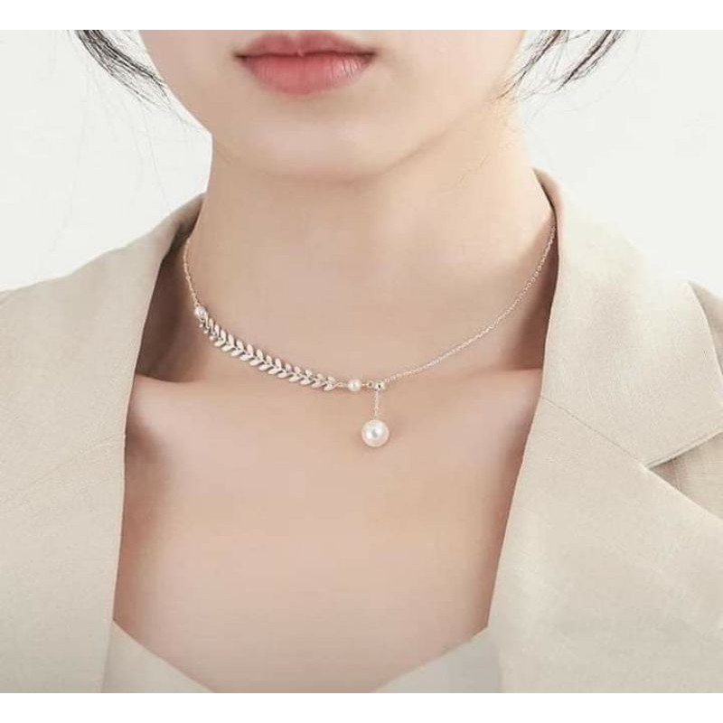 vòng cổ bạc 925 phòng cách shop miu