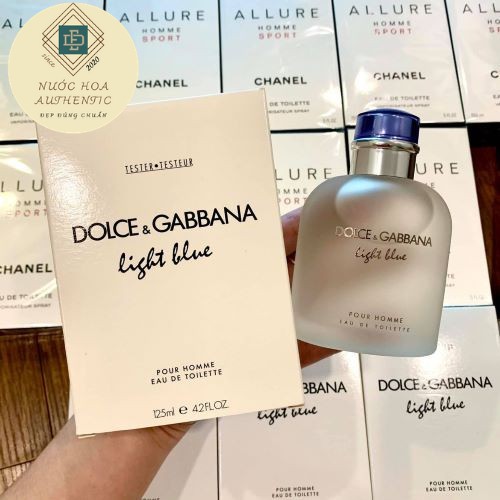 Mẫu thử Nước hoa Nam Chiết D&G Light Blue Pour Homme EDT