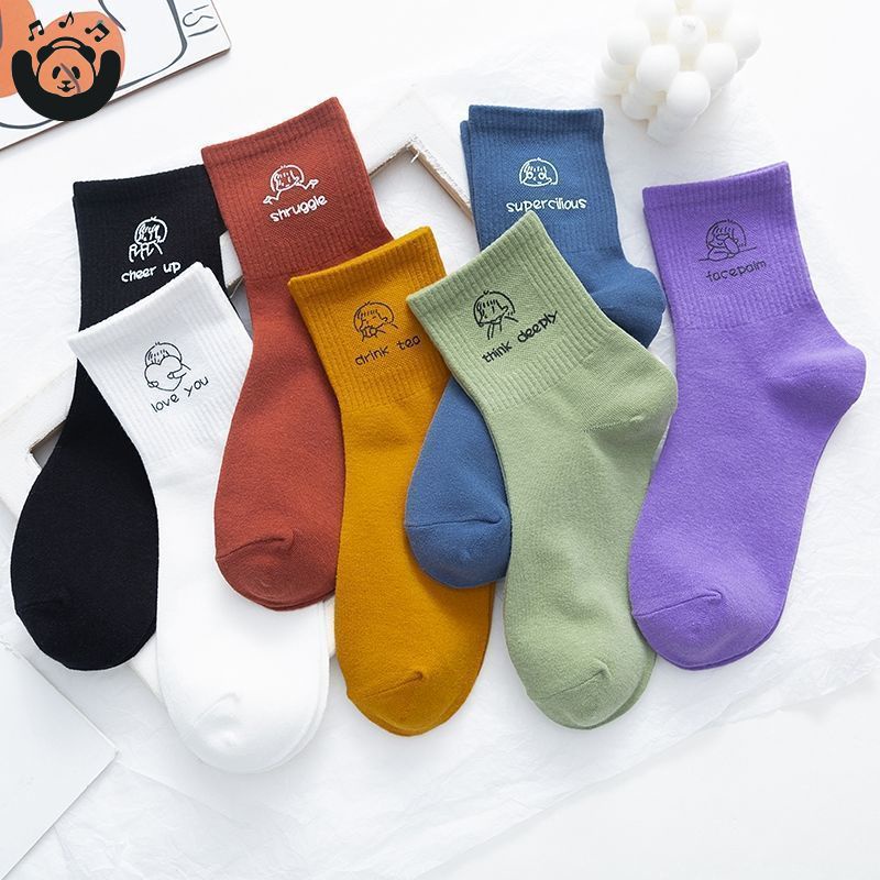 Vớ cổ cao in họa tiết nhân vật hoạt hình đáng yêu thời trang dành cho cả nam và nữ