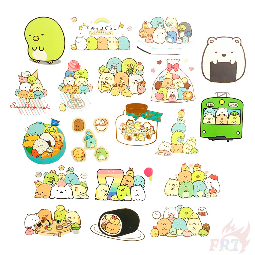 ❉ Sumikkogurashi - Series 03 SAN-X Sumikko Stickers ❉ 50Pcs/Set Waterproof DIY Fashion Decals Doodle Stickers